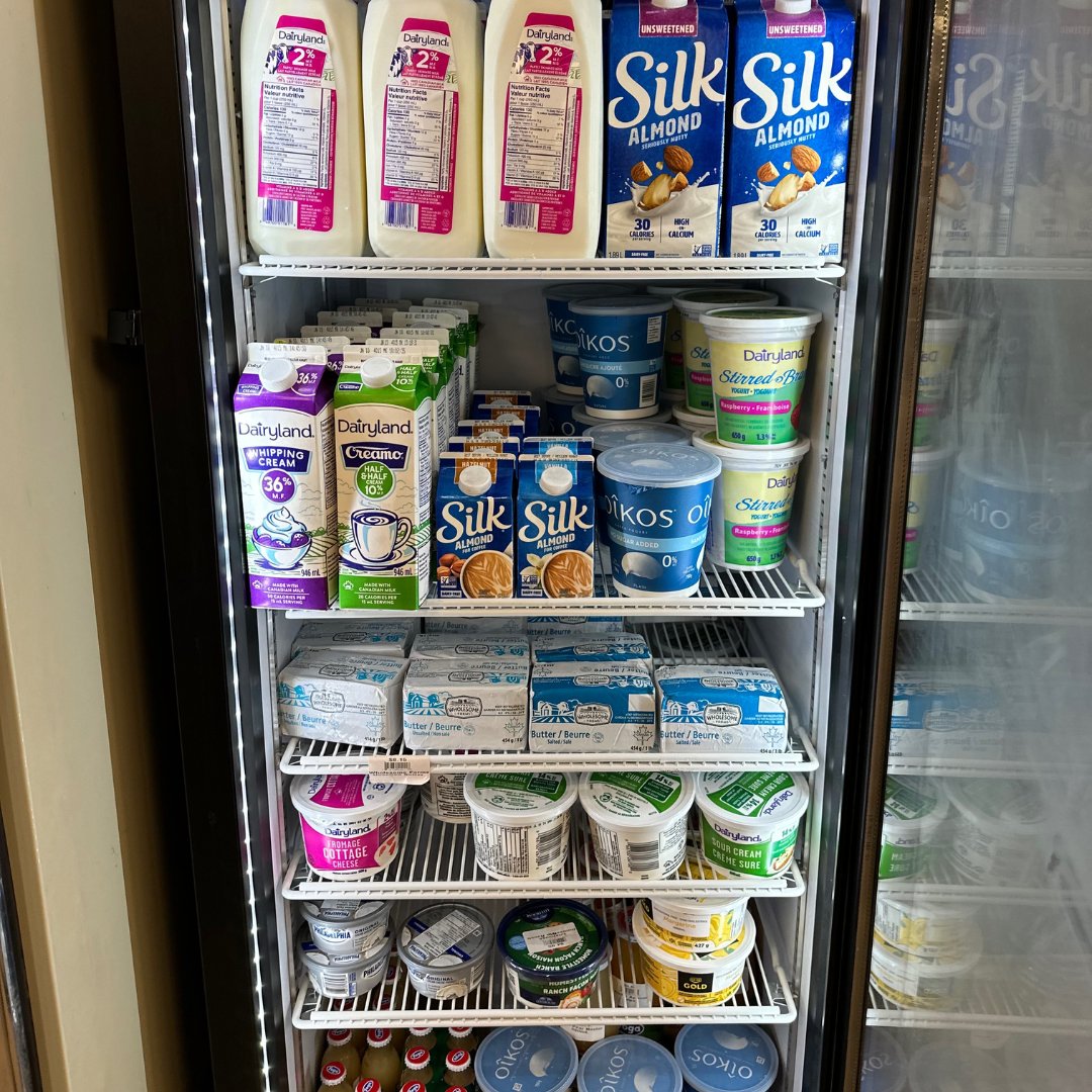 AshdownMarket's tweet image. 🥛🧀 Got milk? How about yogurt or butter or sour cream? Whatever your dairy needs, we’ve got you covered at Ashdown Market! Come explore our full range of dairy products—fresh, flavorful, and perfect for your family. #DairyDelights #FullFridge #AshdownMarket