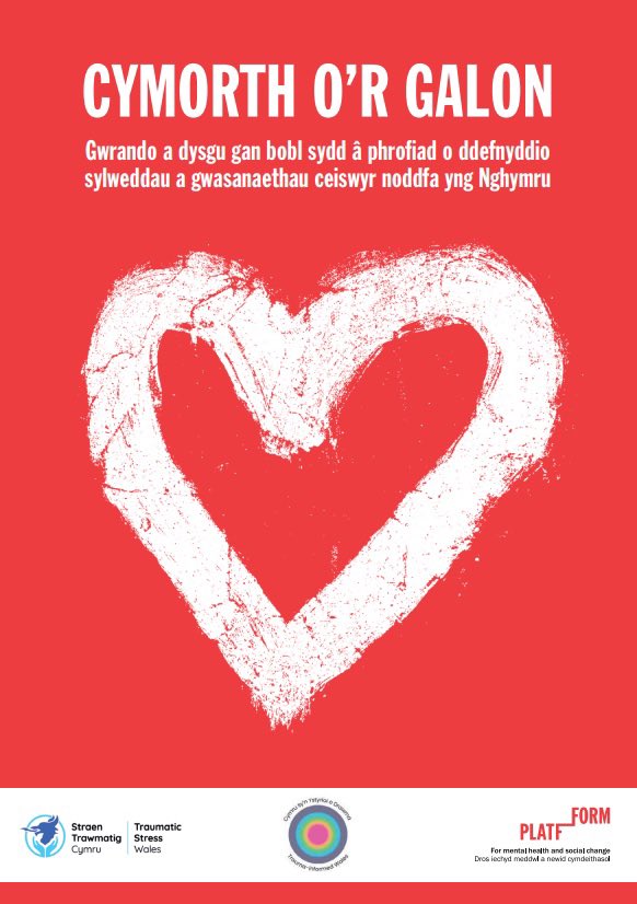 Trauma-Informed Wales|Cymru sy'n Ystyriol o Drawma (@tf_cymru) on Twitter photo 📢 Mae adroddiad Heart of Help wedi lansio! <a href="/weareplatfform/">Platfform</a>
Mae’n archwilio dealltwriaeth a phrofiadau Fframwaith Cymru Ystyriol o Drawma o safbwynt pobl sydd â phrofiad bywyd o ddefnyddio sylweddau neu chwilio am noddfa.
👉 platfform.org/cy/system-chan…
👉 traumaframeworkcymru.com/cy/adnodd/cymo… 📢 Mae adroddiad Heart of Help wedi lansio! <a href="/weareplatfform/">Platfform</a>
Mae’n archwilio dealltwriaeth a phrofiadau Fframwaith Cymru Ystyriol o Drawma o safbwynt pobl sydd â phrofiad bywyd o ddefnyddio sylweddau neu chwilio am noddfa.
👉 platfform.org/cy/system-chan…
👉 traumaframeworkcymru.com/cy/adnodd/cymo…