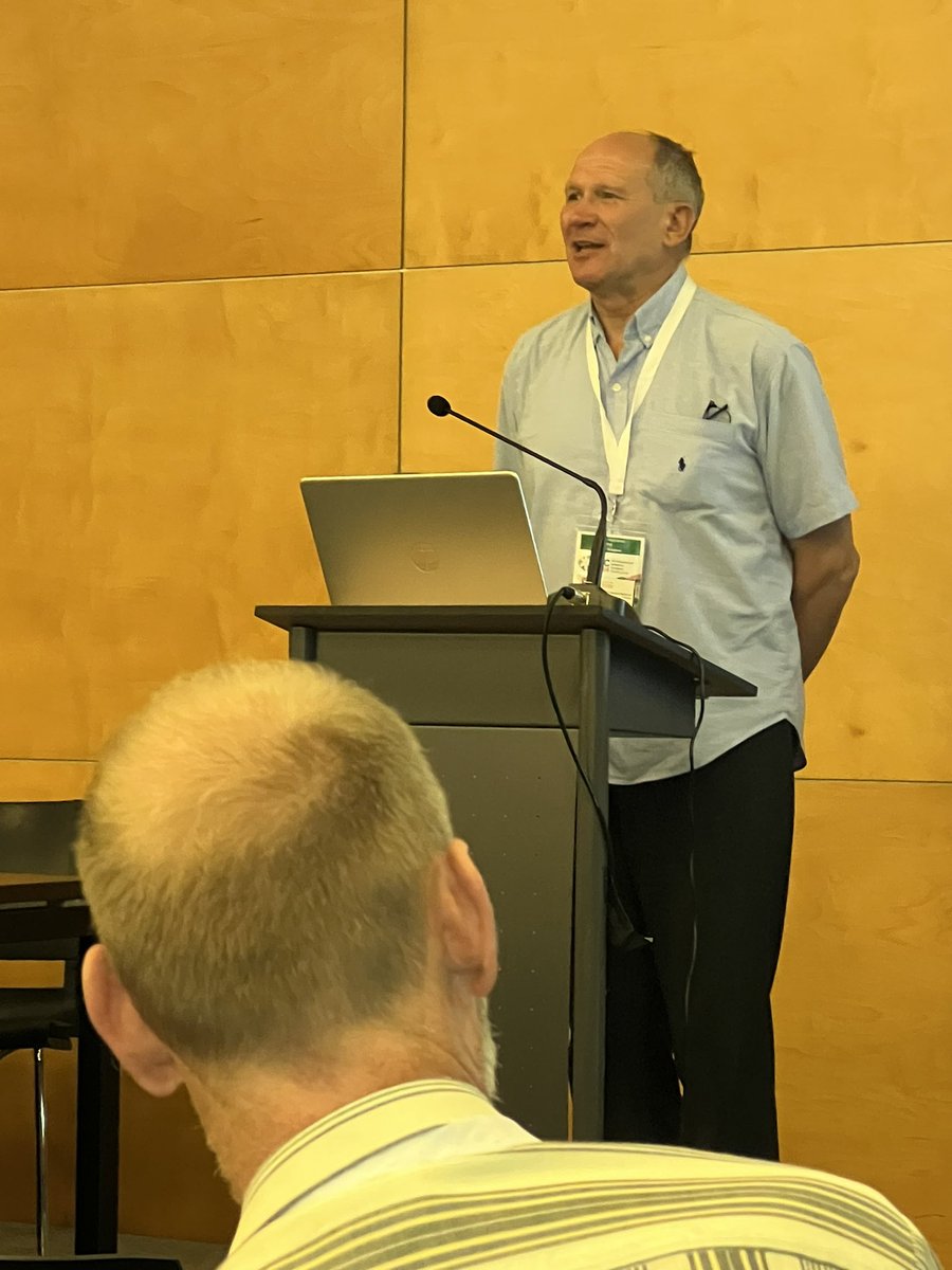 Enjoyed the talk by <a href="/Pathh1/">Pat Heslop-Harrison</a> and Trude Schwarzacher on endogenous pararetroviruses at #IBC2024. I still fondly recall my time in their lab <a href="/uniofleicester/">University of Leicester</a> as a master's student, learning from the best in cytogenetics. Grateful to them for guiding me toward what I now love so much!