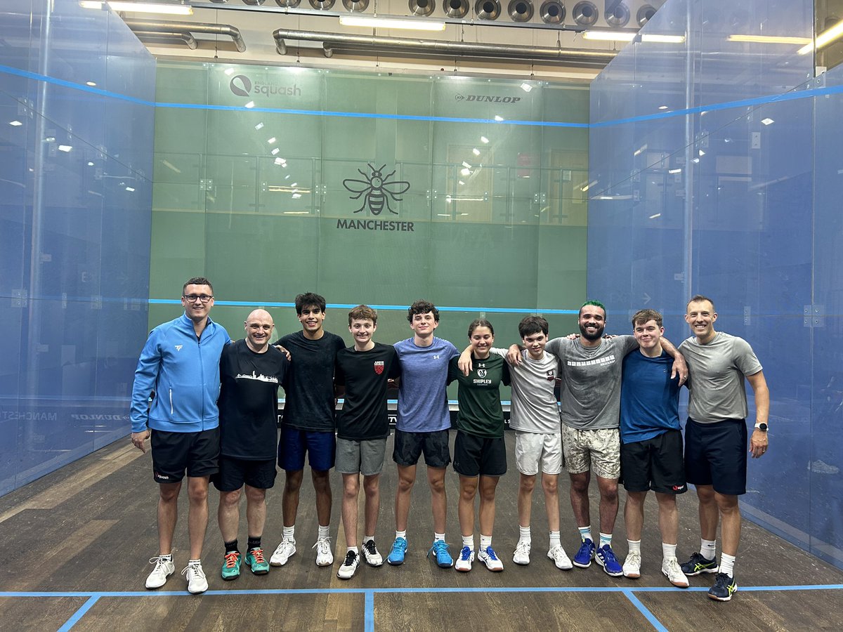 Manchester Squash Academy ๐ (@squashmsa) on Twitter photo Great to have former <a href="/SquashMSA/">Manchester Squash Academy ๐</a> head coach Chris bring some of his players from Philadelphia for a session with the current MSA coaching team! <a href="/SquashShipley/">Shipley Squash</a> Great to have former <a href="/SquashMSA/">Manchester Squash Academy ๐</a> head coach Chris bring some of his players from Philadelphia for a session with the current MSA coaching team! <a href="/SquashShipley/">Shipley Squash</a>