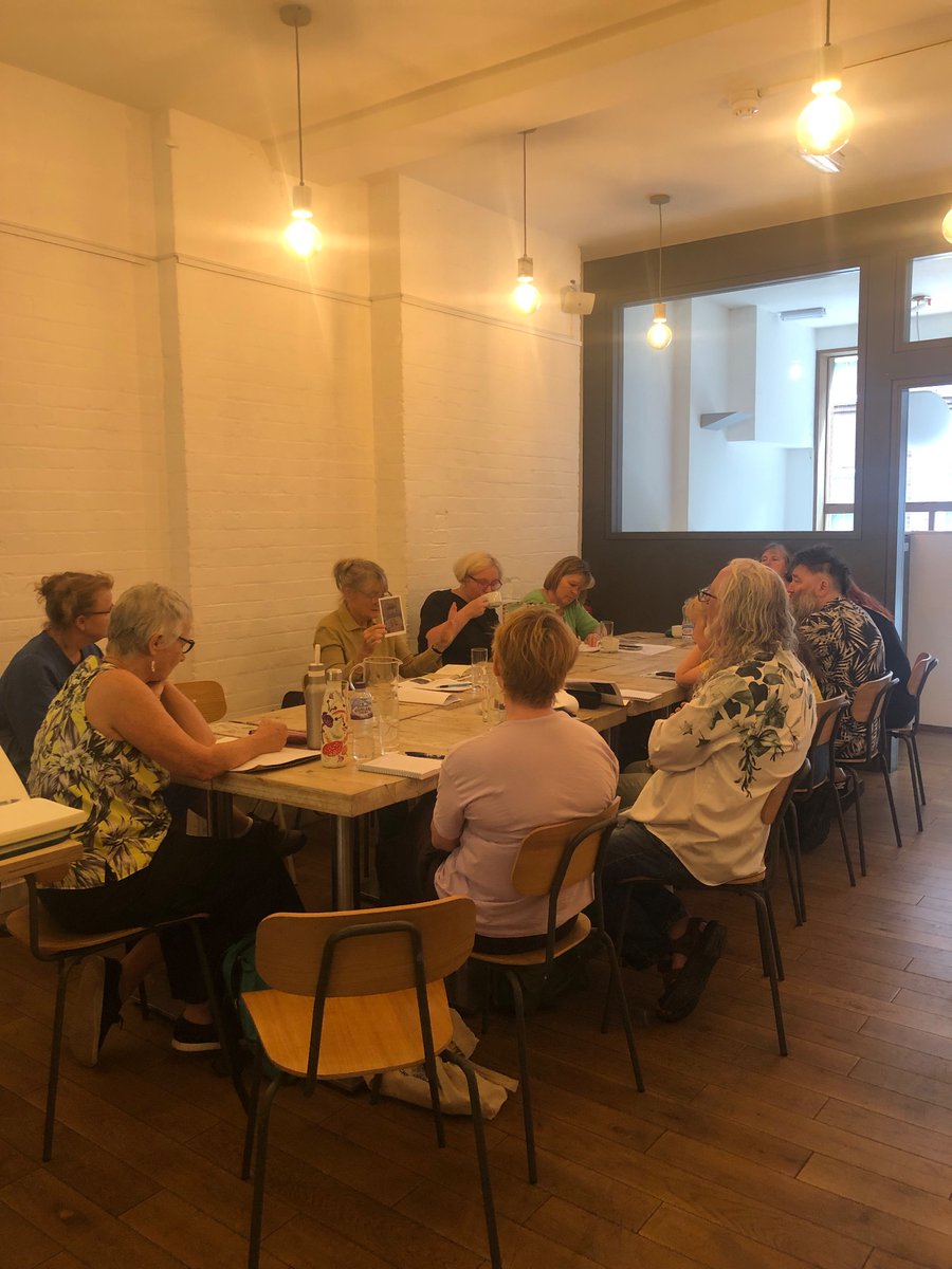 What a brilliant time we had at <a href="/poetrycafeldn/">The Poetry Café London</a> and the National Portrait Gallery with <a href="/clairecollison1/">Claire Collison</a> - thanks for an inspiring workshop!