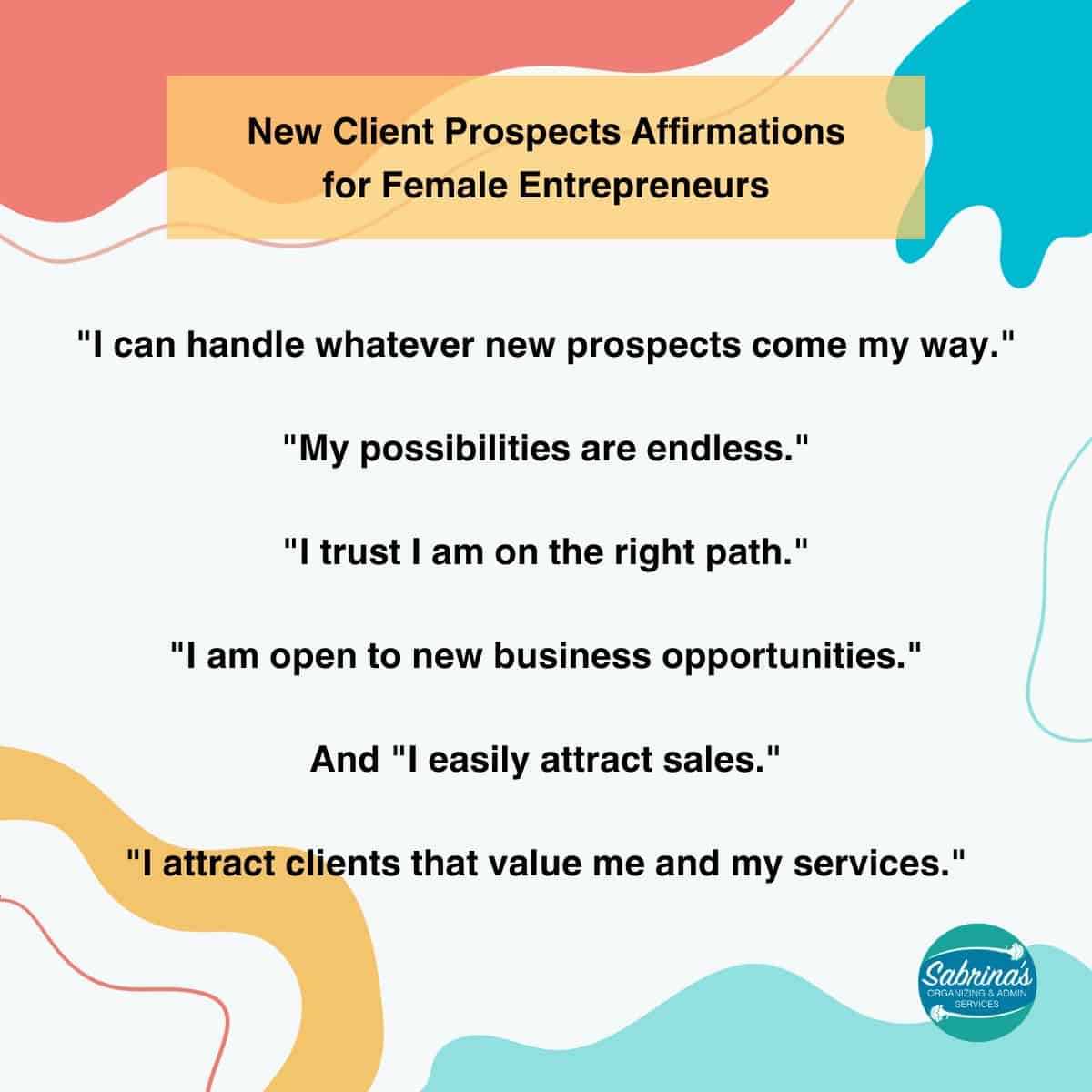 SMQorg's tweet image. Need a boost in confidence when it comes to attracting new clients? Repeat these affirmations and watch your mindset shift! &quot;I am capable of attracting ideal clients,&quot; &amp;amp; &quot;I am confident in my ability to engage with new opportunities.&quot; You got this! sabrinasadminservices.com/confidence-bui… #smbiz