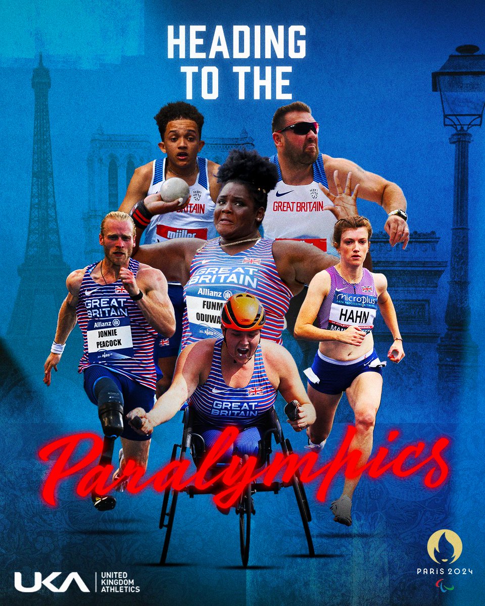 Squad goals 🤩

<a href="/ParalympicsGB/">ParalympicsGB</a> have named their full para athletics squad for #Paris2024 🔥

Click here to see the team ➡️ britishathletics.org.uk/news-and-featu…

#WhereItStarts | #Paralympics