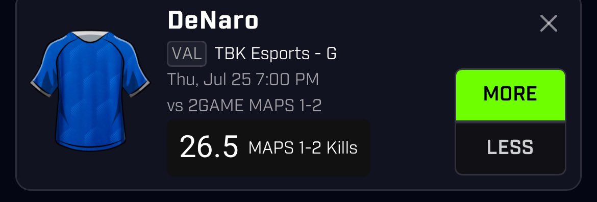 YearingPro's tweet photo. VALORANT POTD⭐️⭐️

DNARO OVER 26.5 KILLS🔫

DISCORD HAS NUKE PAIRS🔥

Join Our Free Discord ⬇️

https://t.co/vWnCNCGEPD

 #prizepicks #underdog     #fliff #props #prizepicksprops #DFS #Nba     #Nba     #wnba #mlb #sports #sportsbetting #picks https://t.co/0t4tM24fnL