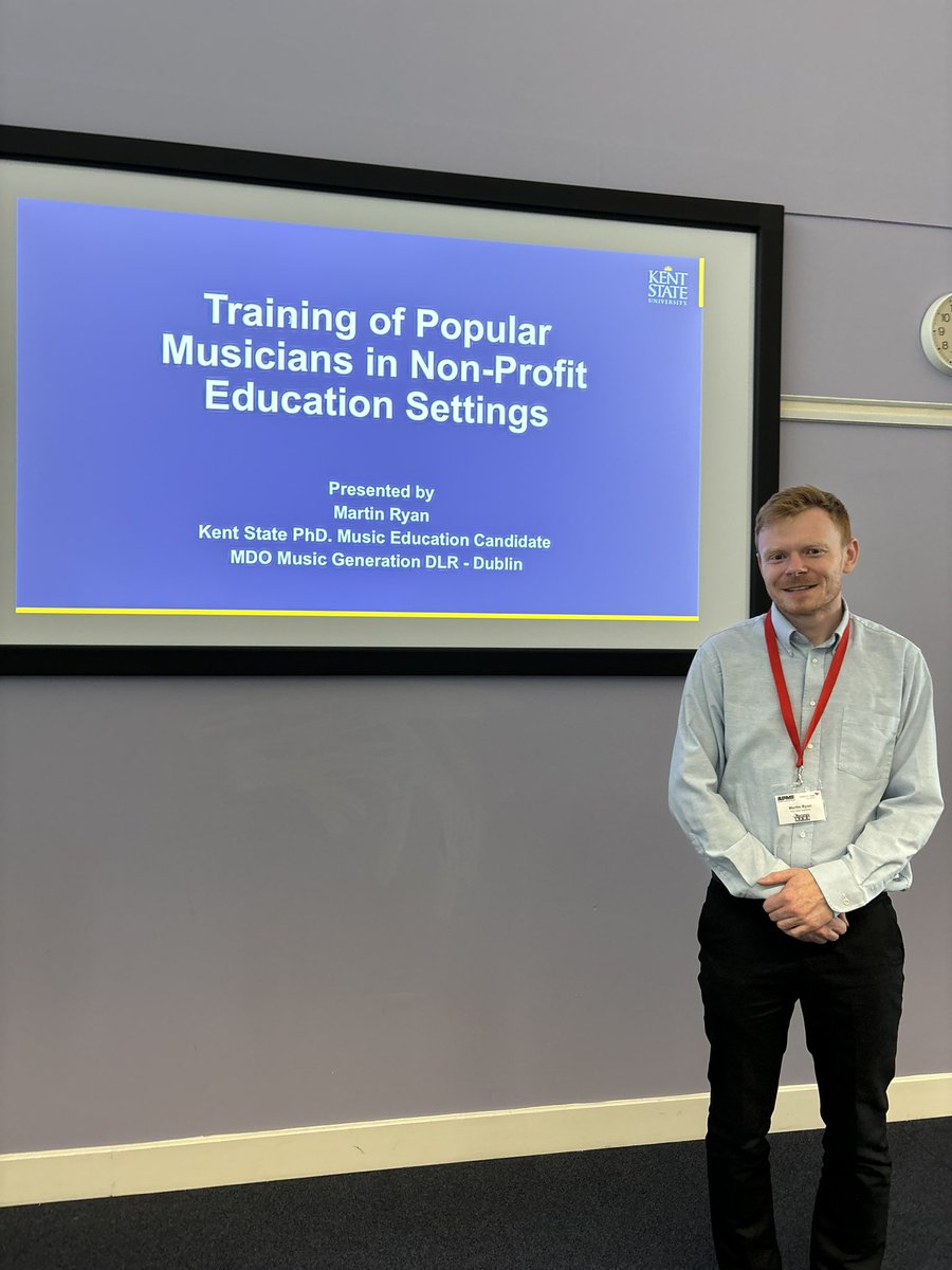 martinryanmused's tweet photo. Great to be in lovely Edinburgh for @PopMusicEd UK Symposium presenting some research I had undertaken at @KentState ! https://t.co/Q0cMrHqP33