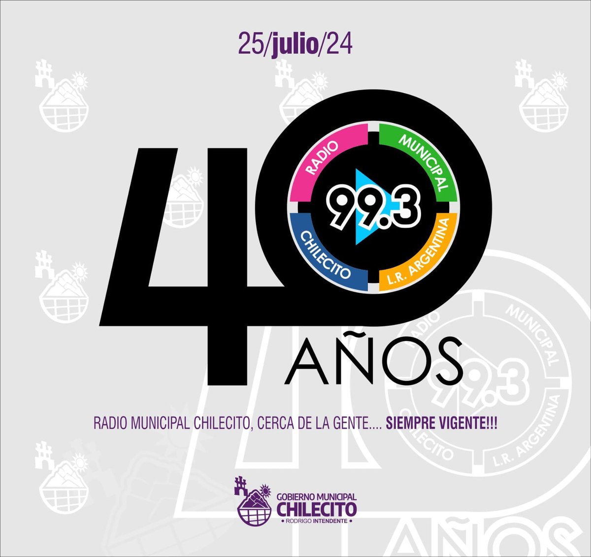 Feliz Aniversario Radio Municipal!!