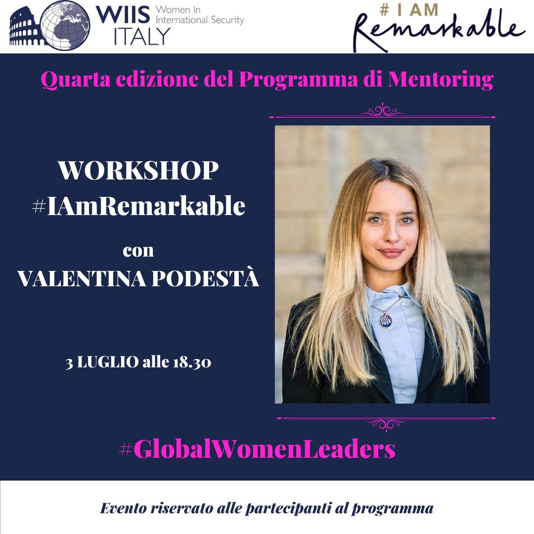 WIISItaly's tweet image. 📣 Iniziano le attività per le #mentee della IV edizione del programma di #mentoring di #WIIS! Due workshop #IAmRemarkable su autoconsapevolezza promossi da @Google dove le nostre mentee, guidate da @ValentinaPodes6
e #ChiaraGarofoli, hanno condiviso esperienze e traguardi.🤝🏻