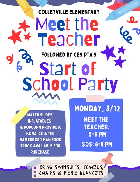 Looking forward to seeing our new and returning students and families!
