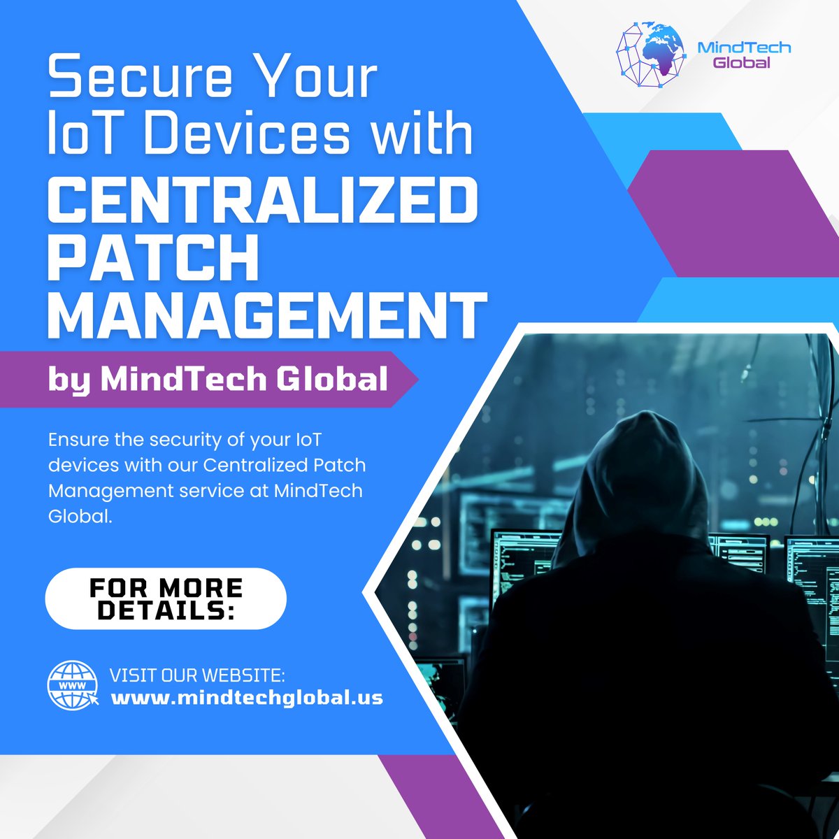 Mindtech_global's tweet photo. Ensure the security of your IoT devices with our Centralized Patch Management service at MindTech Global.

We keep all your devices updated with the latest security patches.
-
🌐 https://t.co/QfuidqcnyU

#iotsecurity #cybersecurity #patchmanagement #mindtechglobal https://t.co/hzgxIquKkZ