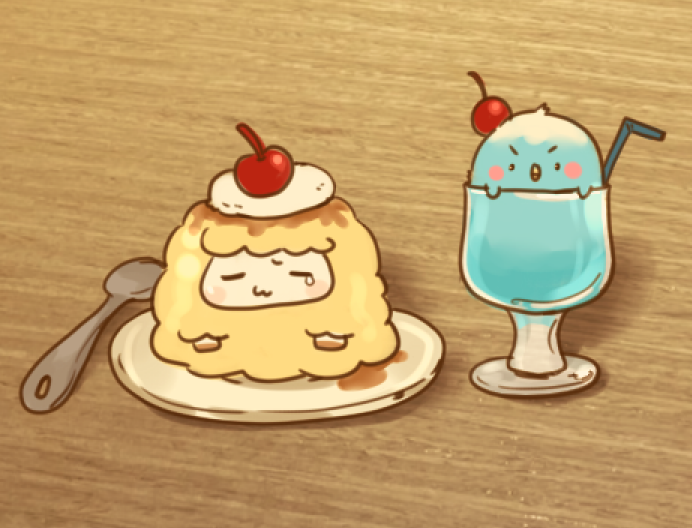 푸딩인지 고봉밥인지