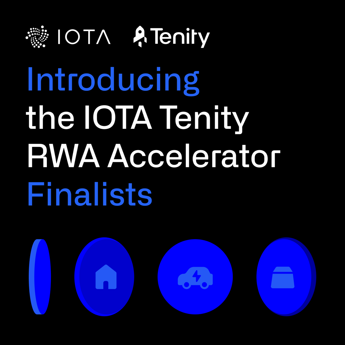 iota's tweet photo. 📢 Meet the finalists of the #IOTA Tenity RWA Accelerator w/ @tenity_global! The IOTA Ecosystem DLT Foundation is excited to introduce the 6 projects pushing the boundaries of RWA tokenization and accelerating #Web3 adoption 🧵👇
https://t.co/KCWGScvVD6 https://t.co/pP6wev0up2