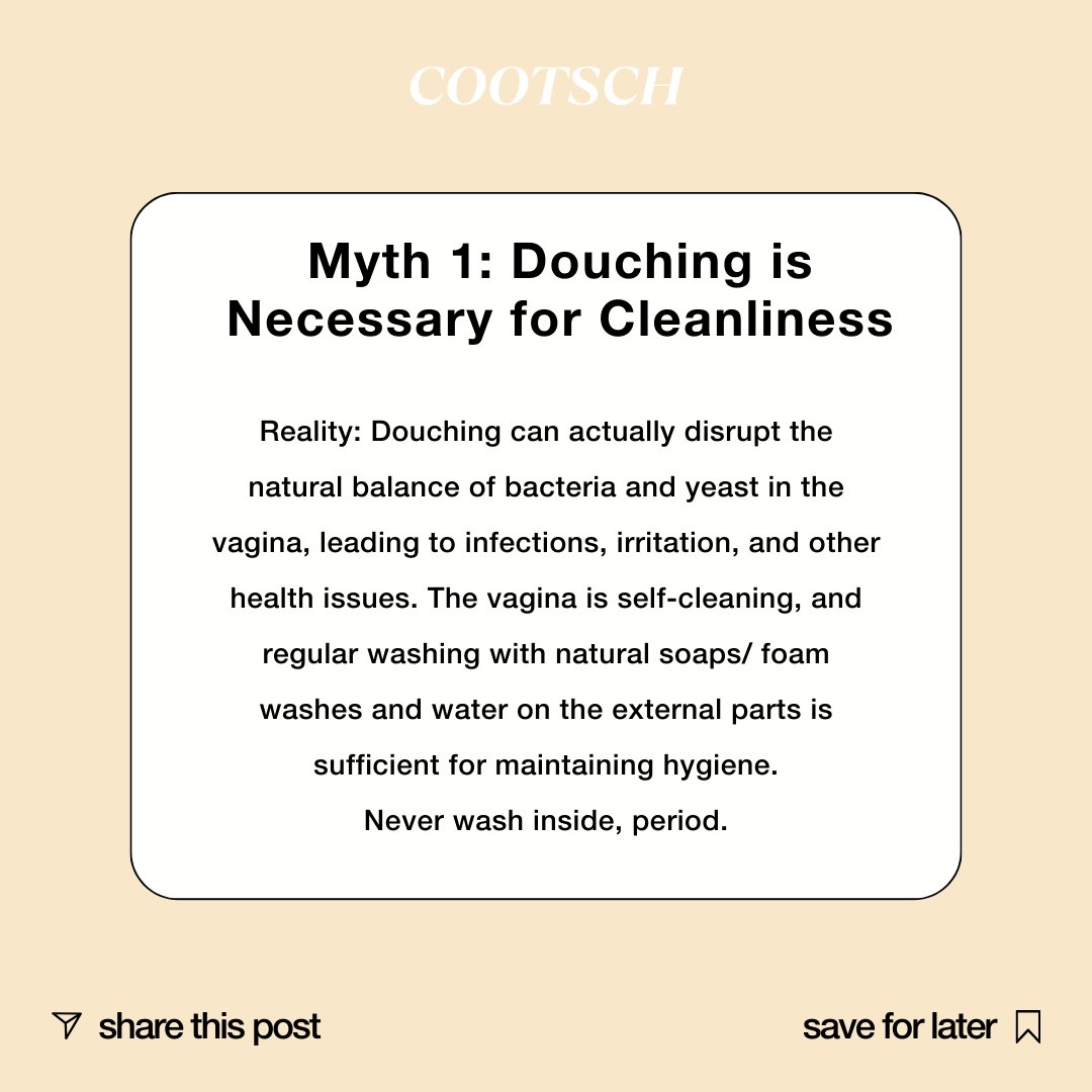 cootsch's tweet photo. Debunking these myths can help promote better understanding and care of our feminine intimate health.  ✨ 🌸 

#themoreyouknow #cootsch #intimatehealth #intimatecare #femininehealth https://t.co/529Sh00mE5