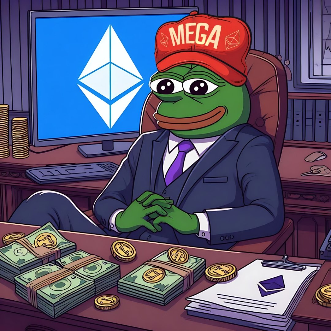MEGAEthOnX's tweet photo. 💸 Today I'm feeling $MEGA bullish ! 

There's no way we will stop here ! ✊🏻

💎 We will keep on grinding and pushing 💎

$MAGA $PEPE https://t.co/u26QUPIdEg