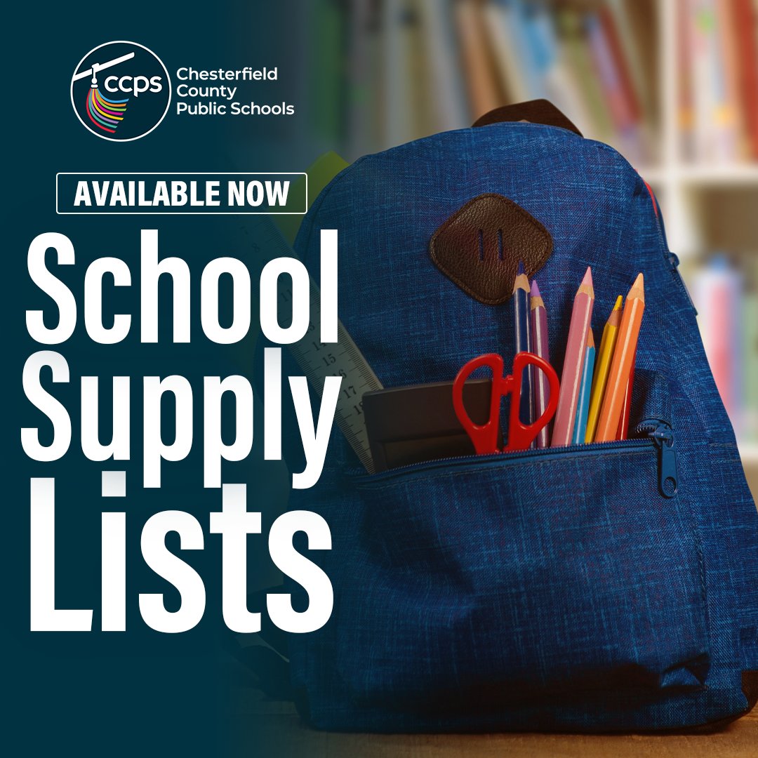 ☀🎒It’s summer break now, but back-to-school preparations are underway. You can find all the necessary information for the 2024-25 school year, including  school-specific supply lists at oneccps.org. #oneCCPS