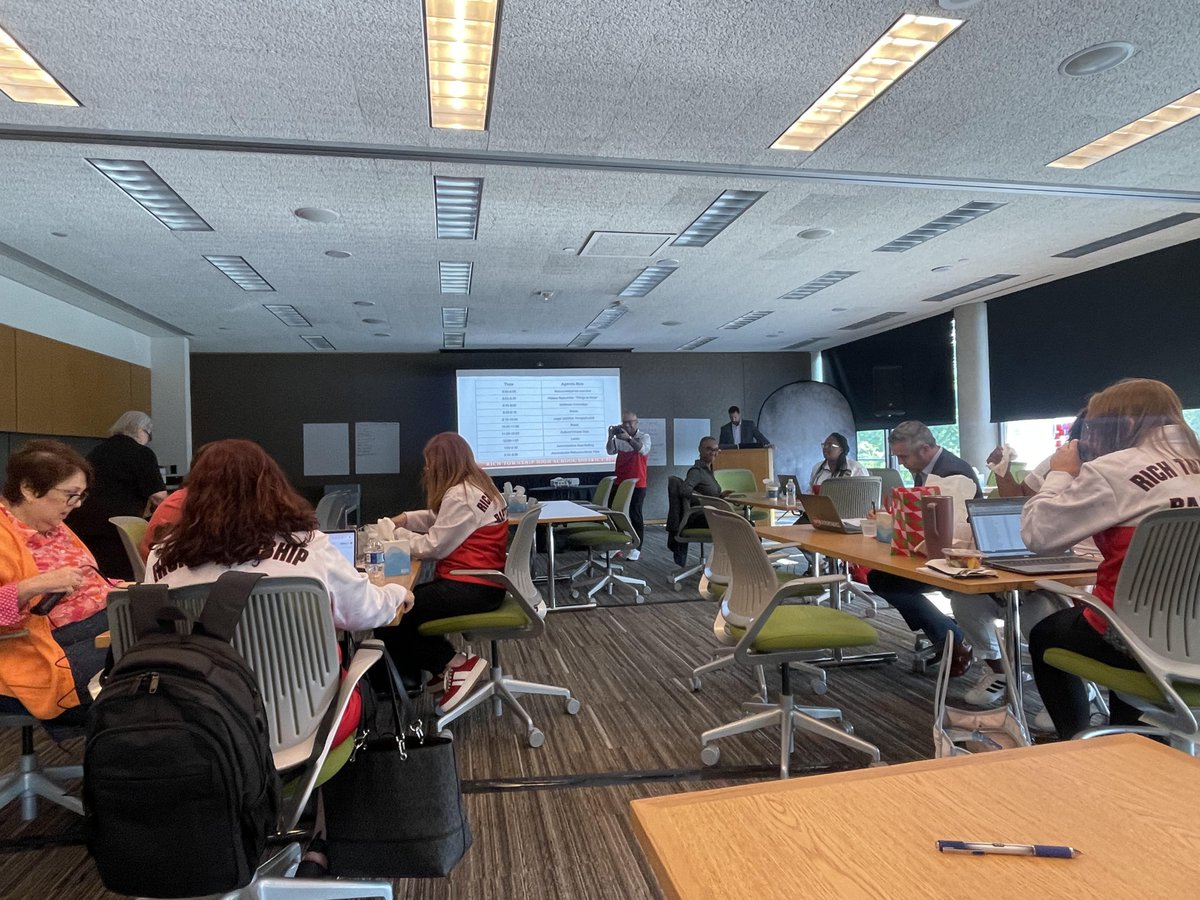 Day 3 of the Admin Retreat!!!  Bring on HR!!!

#richinstudentsuccess