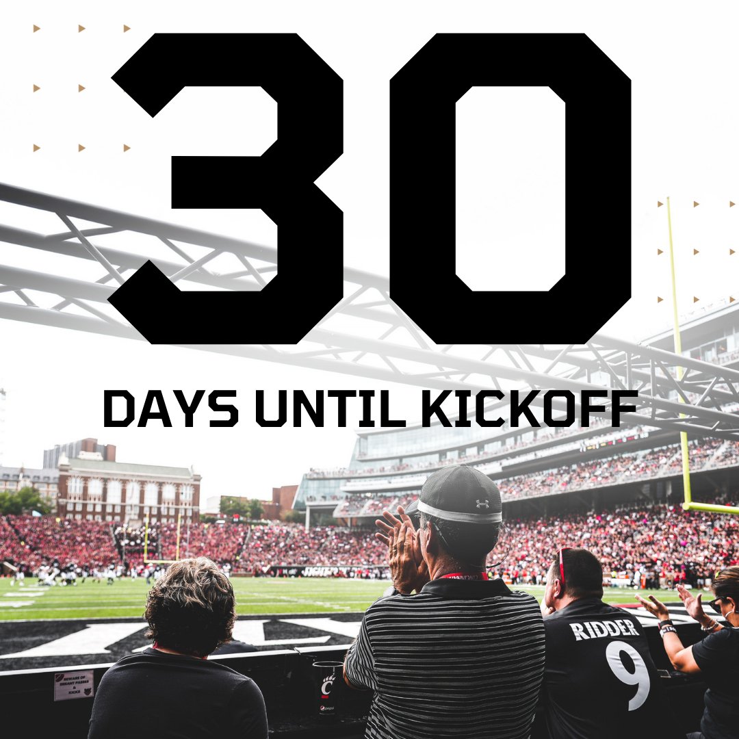 30 DAYS 👀 who’s ready? 🏈