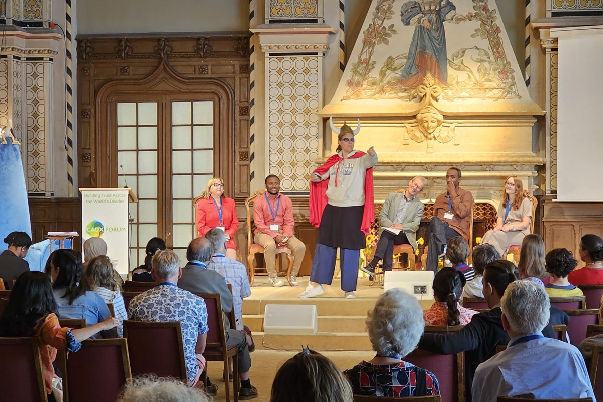 caux_iofc's tweet photo. "Let us remember that while our histories and experiences may differ, the fundamental human desire for freedom and trust unites us all." -A. Raskova, Day 3 #CauxIntergenerational Forum focused on #freedom and #faith.
#youngandold #cauxforum #cauxfoundation #cauxpalace @IofCIntl https://t.co/B1hzqIYVY3