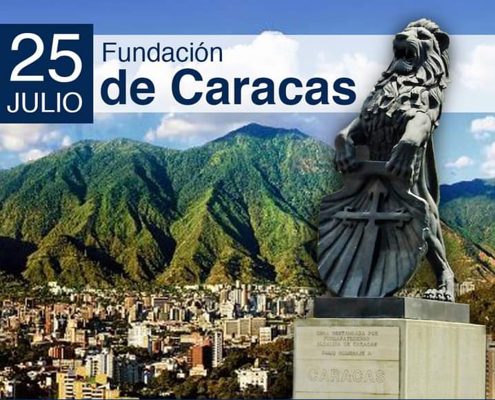 EJB_7MONUCLEO's tweet photo. #Hoyenlahistoria Es fundada la Gran ciudad de Caracas. Capital de Venezuela.
#Cunadelsgtoaviador
#Prohibidofallar https://t.co/cmjubpnDrJ
