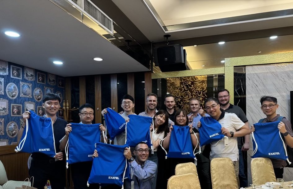 exatel_pl's tweet photo. 💡 Kolejny tydzień prac naszego #TeamEXATEL, to wyjazd do Kaohsiung, instalacje, warsztaty, szkolenia i...Tajfun Gaemi, który nie ułatwił nam misji na Tajwanie. Na szczęście cały #Team jest bezpieczny 🙌 
📣  Efekty naszej wizyty już wkrótce #StayTuned  

 #CHT #TechSystemSDN #SDN
