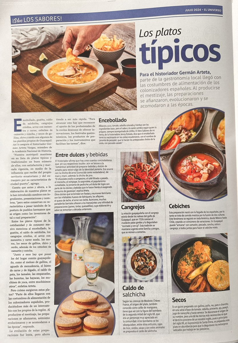 Omitieron la hueca “Elgrillo” la mejor guatita y el mejor seco de chivo de Guayaquil👍🏻😋