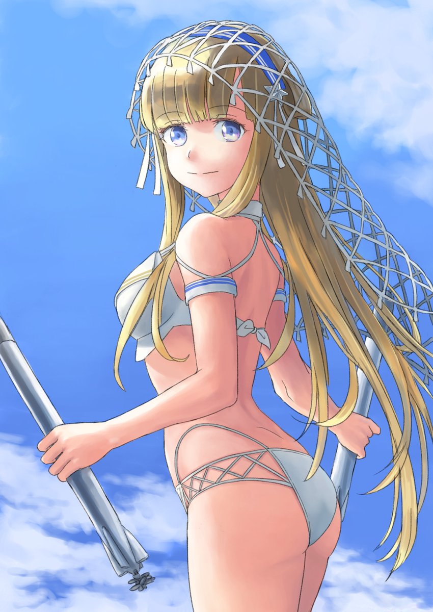 艦これ「水着っチャー #艦これ」|たる屋のイラスト