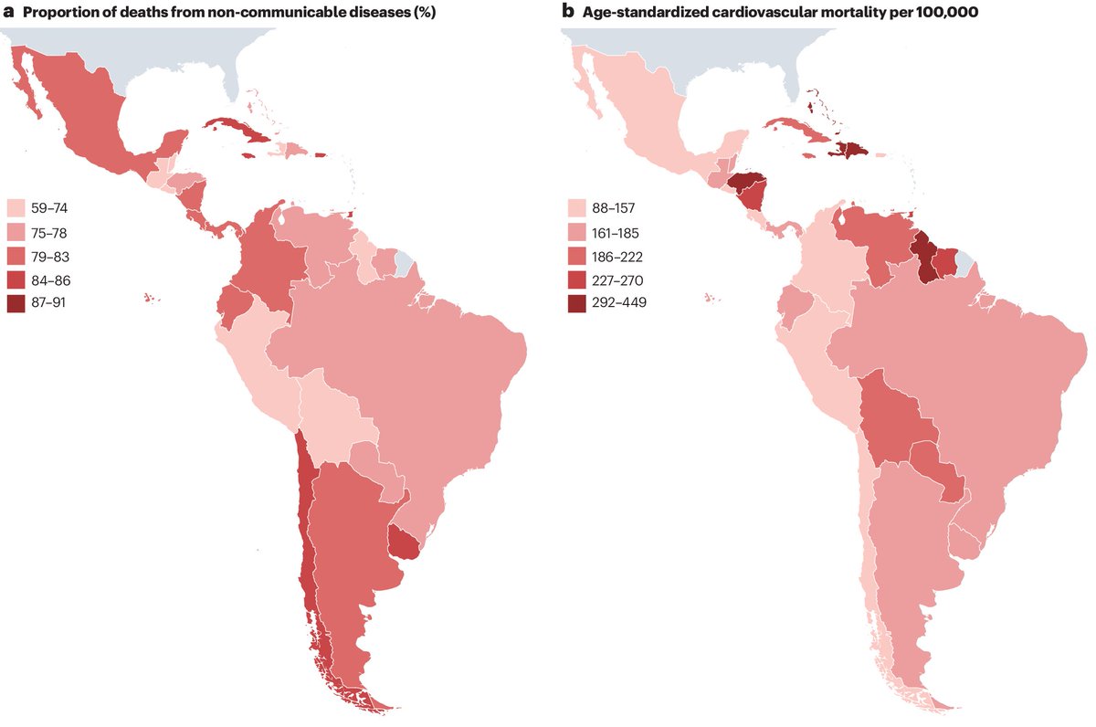 Brant and colleagues review the epidemiology of cardiometabolic health in Latin America and the Caribbean and context-specific strategies to address disparities in the region: rdcu.be/dOWm6