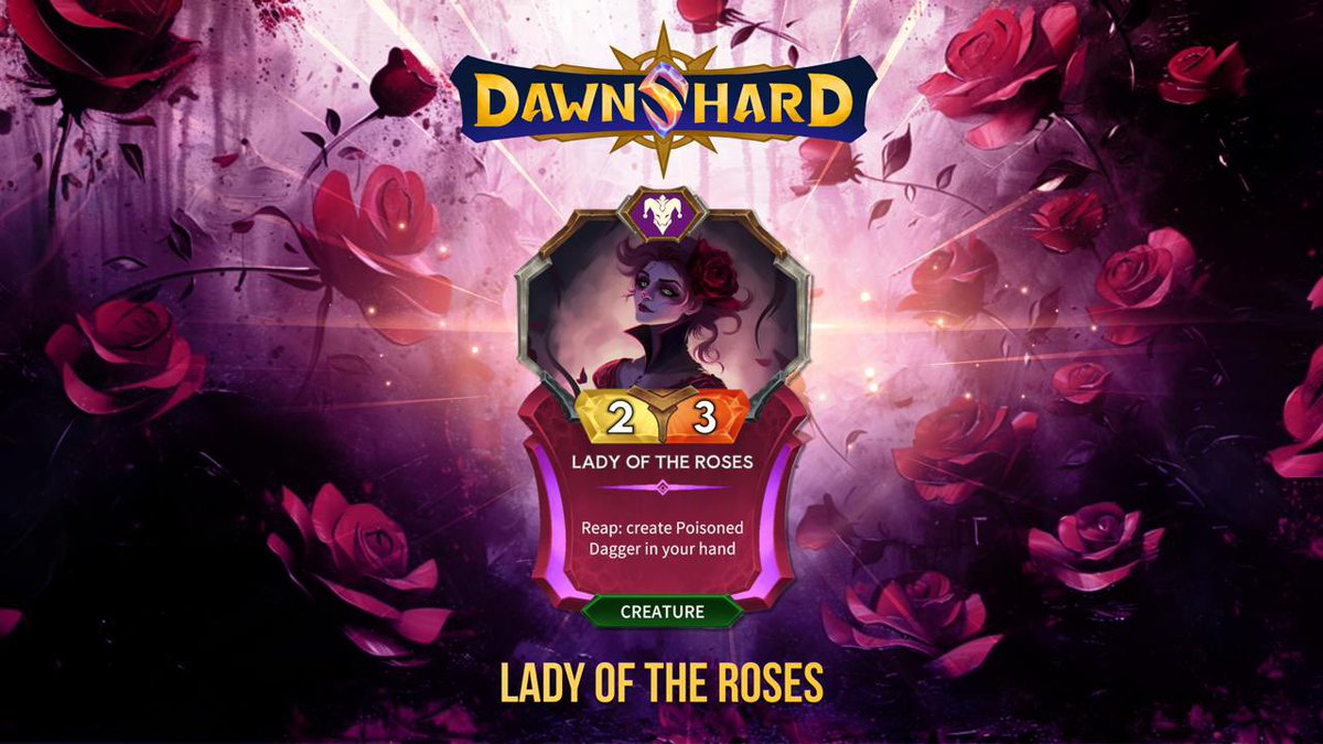 play_dawnshard's tweet photo. "No event too mundane, no gathering too innocent. Where roses bloom, death follows🌹☠️. The Lady's thorns strike swiftly, silently—another soul claimed for the Order."

She belongs to The Order of the Roses, the Assassins who blend beauty and brutality. 

Cross them, and you might find yourself in a wooden coat. ⚔️🥀