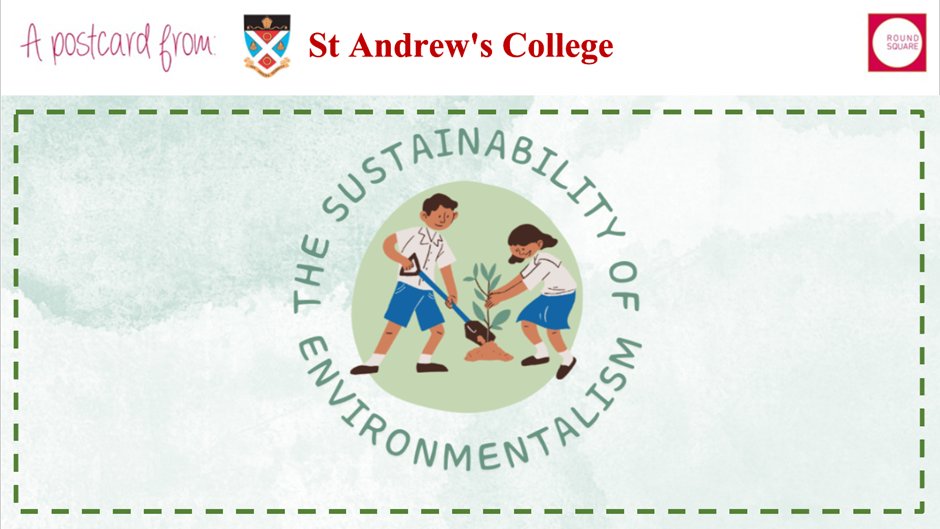 St Andrew’s College recently hosted its inaugural Round Square International postcard event on July 24th. The event’s central theme was “The Sustainability of Environmentalism”.

Read more:
sacschool.com/2024/07/25/ina…
