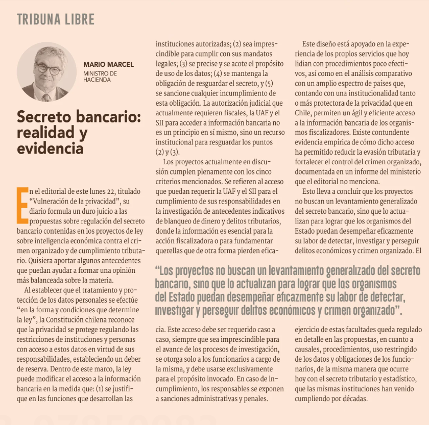 DFinanciero's tweet photo. 💬 #OpiniónDF | Secreto bancario: realidad y evidencia- @mariomarcelc 
https://t.co/lpbGJqD67F https://t.co/k0qNareNbo