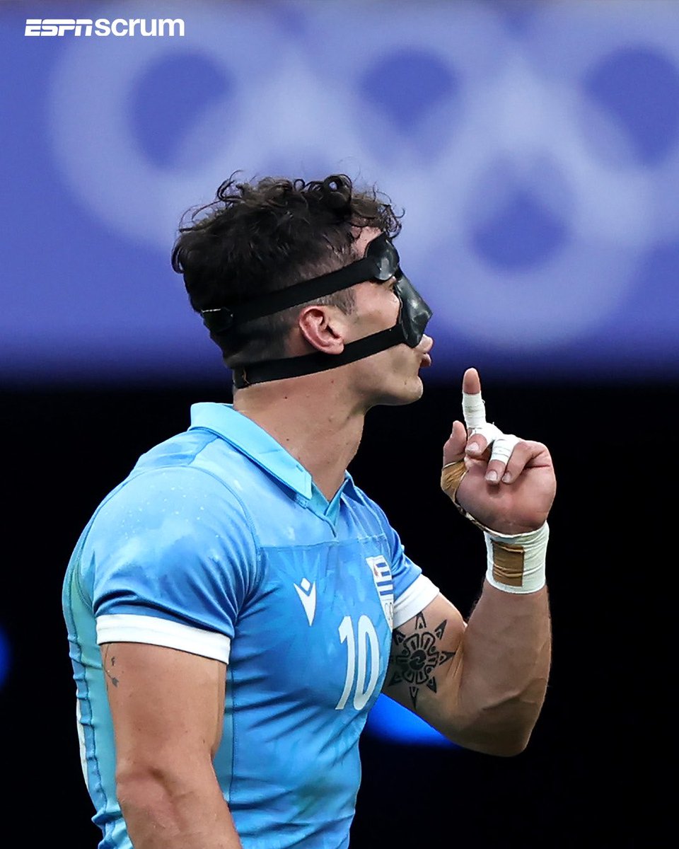 🥷🏻 No podía faltar 

Baltazar Amaya y sus primeros 2️⃣ tries en los #JuegosOlímpicos 

#VamosTeros🇺🇾 #Paris2024