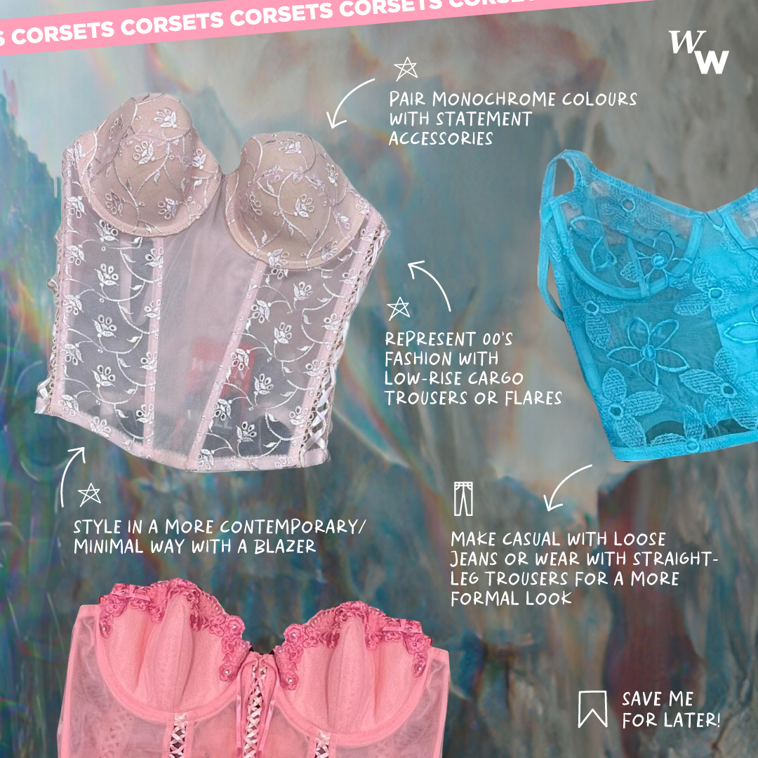 Bold vintage trends, anyone? Check out our stunning collection of vintage corsets at your nearest WornWell!

#vintageclothing  #vintage #vintagestyle #secondhand #thrifting #streetwear #thriftedfashion #vintagefashion #retrostyle #uniquepieces #summer #fashion #corset #styleguide