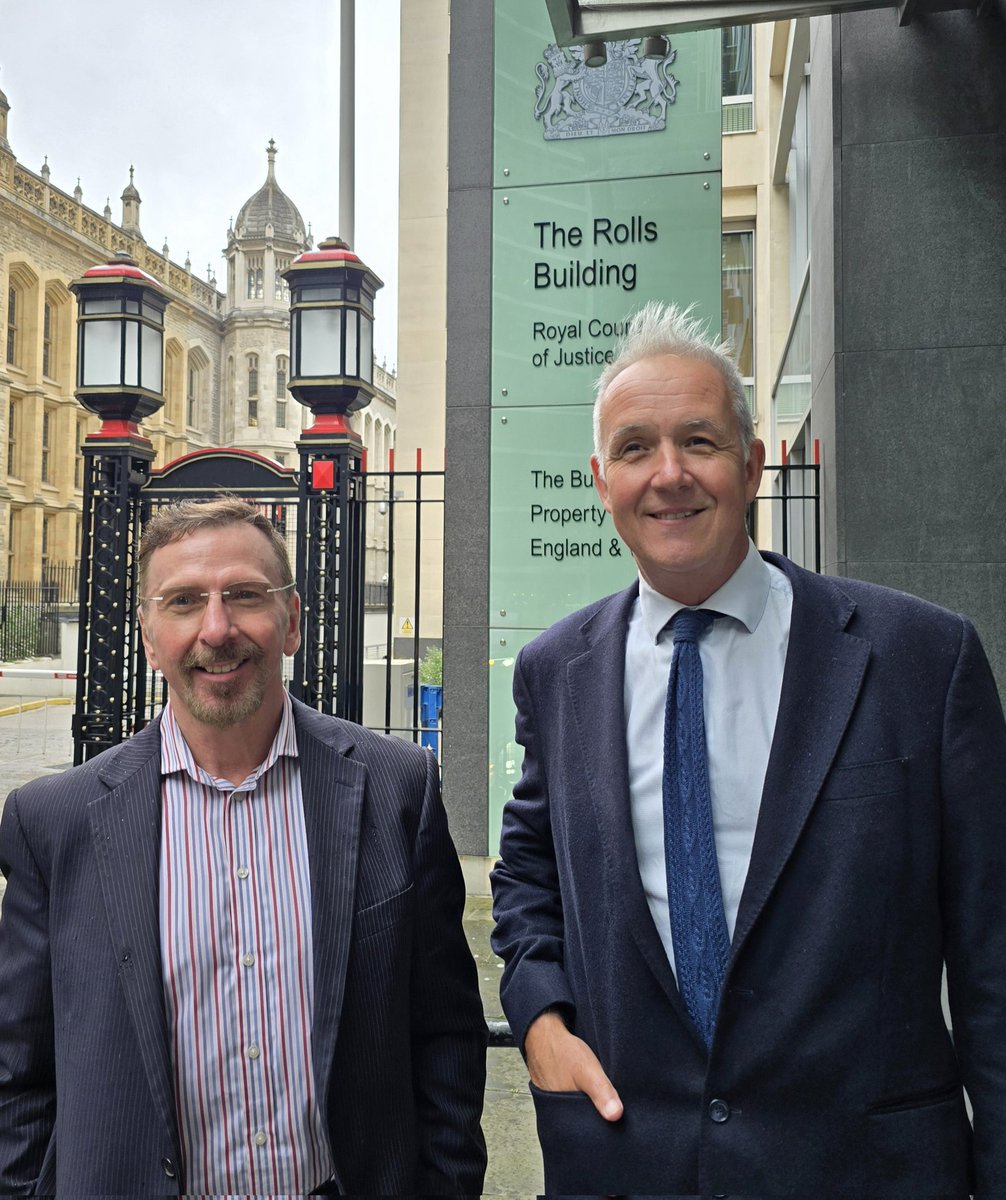 Leading Integrity 

Here is a pic of a colleague and I outside the Royal Courts of Justice, after the hearing to decide if a Presidential Trustee has legal protections from retaliation when they honour their statutory obligations to report wrongdoing in charity.