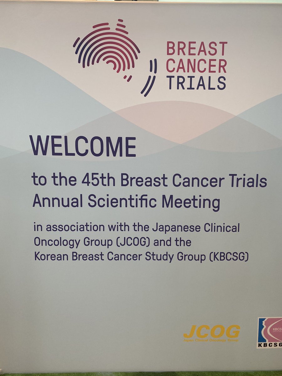 MichaelGnant's tweet photo. 45th Annual ScientificMeeting of @BCTrialsANZ, a marvelous group that sets new standards for clinical breast cancer research. A big ThankYou to @NickZdenkowski and JulietteGritten, meeting international friends including @elmayermd @hoperugo AndrewTutt CarlosBarrios @ABCSGVienna https://t.co/I3MfkVlzlc