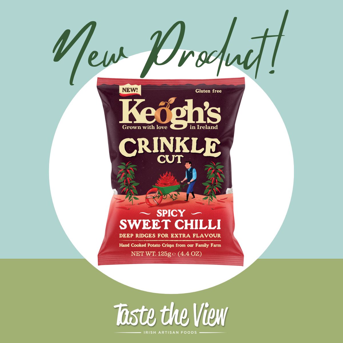The Keogh's Spicy Sweet Chilli Crinkle Cut Crisps are here! 🌶🔥

Ploughed with deep ridges to pack even more flavour into each bite...

Contact your TTV Rep or visit our website to order.
