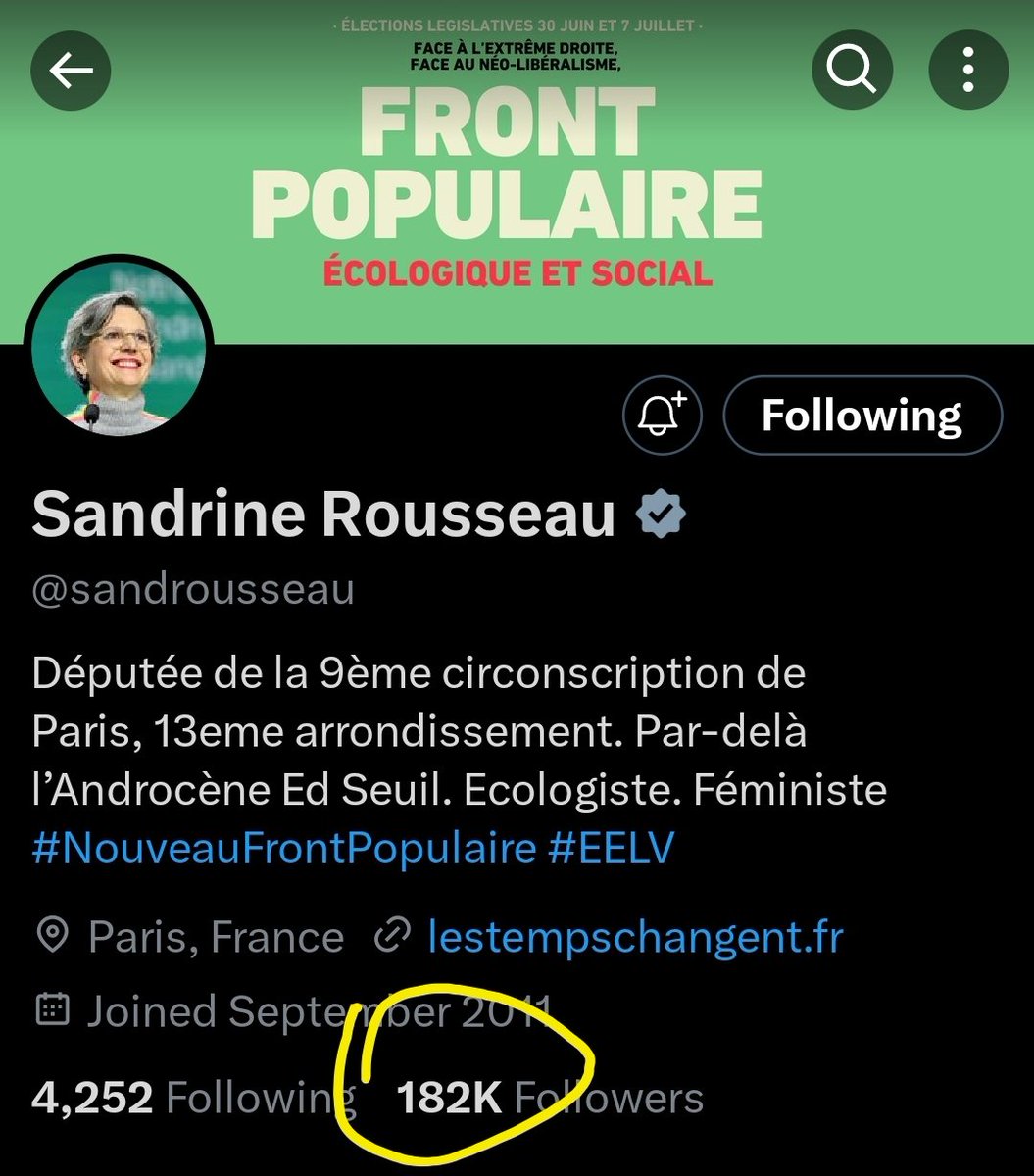 Cher.e.s ami.e.s, en mon absence, mon compte parodique d'extreme droite en a profité pour dépasser mon nombre d'abonné.e.s. 
Il est temps de réparer cette injustice. Je déclare donc le #Sardinethon 2024 ouvert.
Luttez contre le partriarcapitalisme en vous abonnant à mon compte.