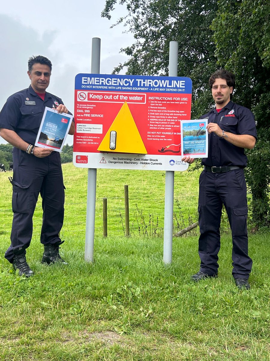 The crew has been out in the community at local open water sites to educate on the dangers of open water and check emergency rescue equipment. 

Have you seen one of our emergency throwlines and did you know what it was for? 

#WorldDrowningPreventionDay