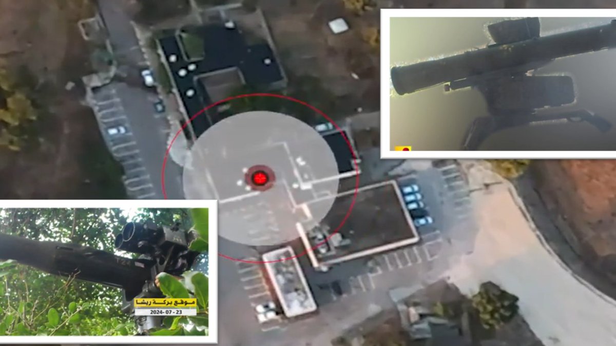 مرة اخرى حزب الله المجاهد يهين العدو الصهيوني ويحصل على صور للقاعدة العسكرية رمات ديفيد بواسطة طائرة الهدهد