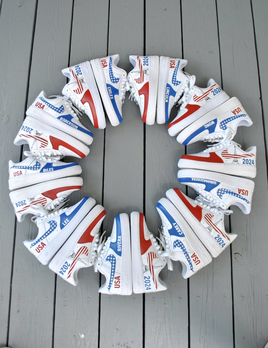 👟🤸How did Catholic alum Mary Oakley Robertson ‘22 get to paint custom shoes for the USA Women’s Gymnastics team for the <a href="/Olympics/">The Olympic Games</a>? Find out tonight 7/25 at 5, 6, &amp; 11 on <a href="/WVLTSports/">WVLT Sports</a> <a href="/ryleerobinsontv/">Rylee Robinson</a> Find her on IG: @moakleycustoms #goirish ☘️