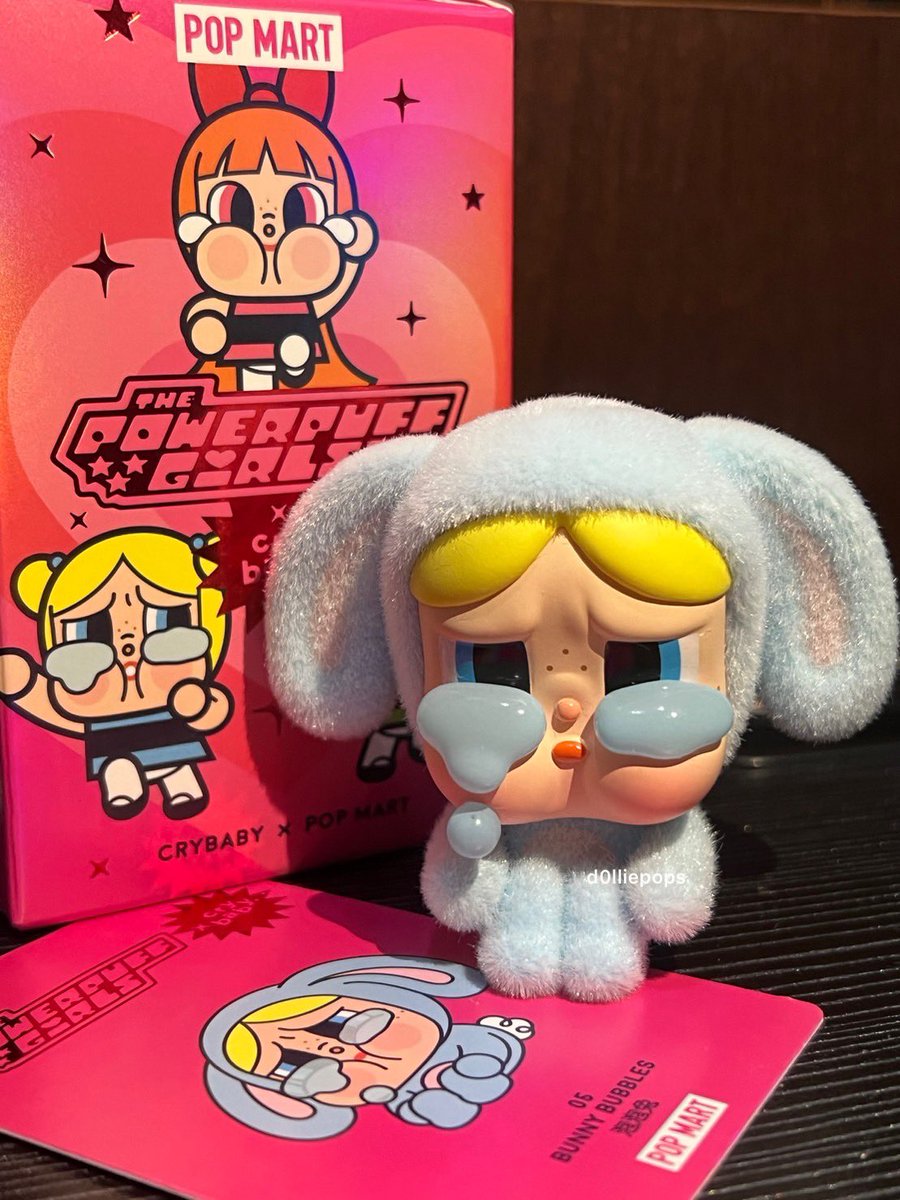 #D0LLIEPOPSMAILS 💌🧸

My ppg popmart has just arrived and look who’s I got!?!! My tiny baby bubbles 🫧💙.
