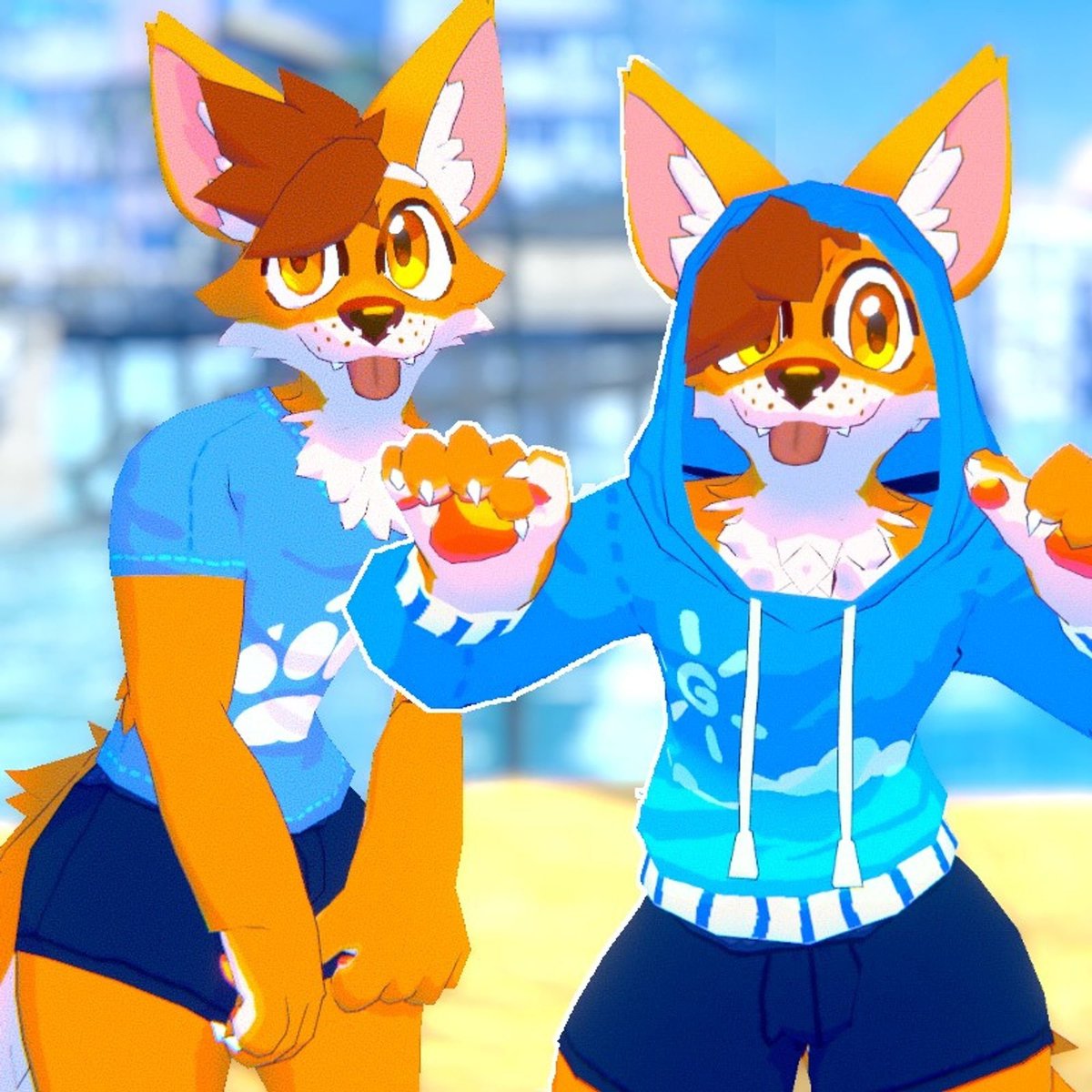 The Chill Outfit for my VRChat Avatar Base Renou is OUT !! ✨  
kokou.gumroad.com/l/chillrenou
Pfew, finally done!
#furry #vrchat