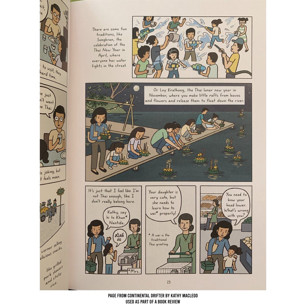 LibraryComic's tweet image. Graphic Novel Review: Continental Drifter by Kathy Macleod
librarycomic.com/graphic-novel-…
#bookreview #graphicnovel #graphicnovelreview #graphicmemoir #summercamp