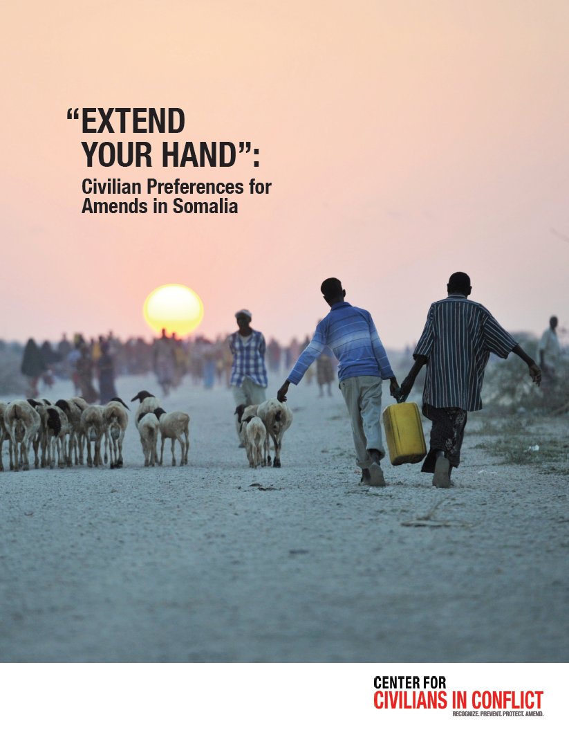 Our Senior Legal Officer, Clare Brown will be speaking at the panel on Civilian Preferences for Amends in Somalia coordinated by <a href="/CivCenter/">CIVIC</a>. The panel discussion will focus on the US response to civilian harm in Somalia. Please join us today.
us06web.zoom.us/webinar/regist…