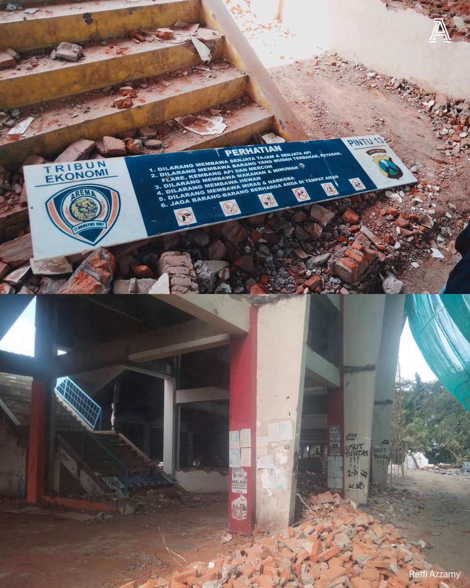 The company in charge of redevelopment work at the Kanjuruhan Stadium in Indonesia — where 135 fans died on October 1, 2022 in one of the world’s worst football disasters — has apologised to victims’ families after demolishing one of the gates that was going to be retained as a