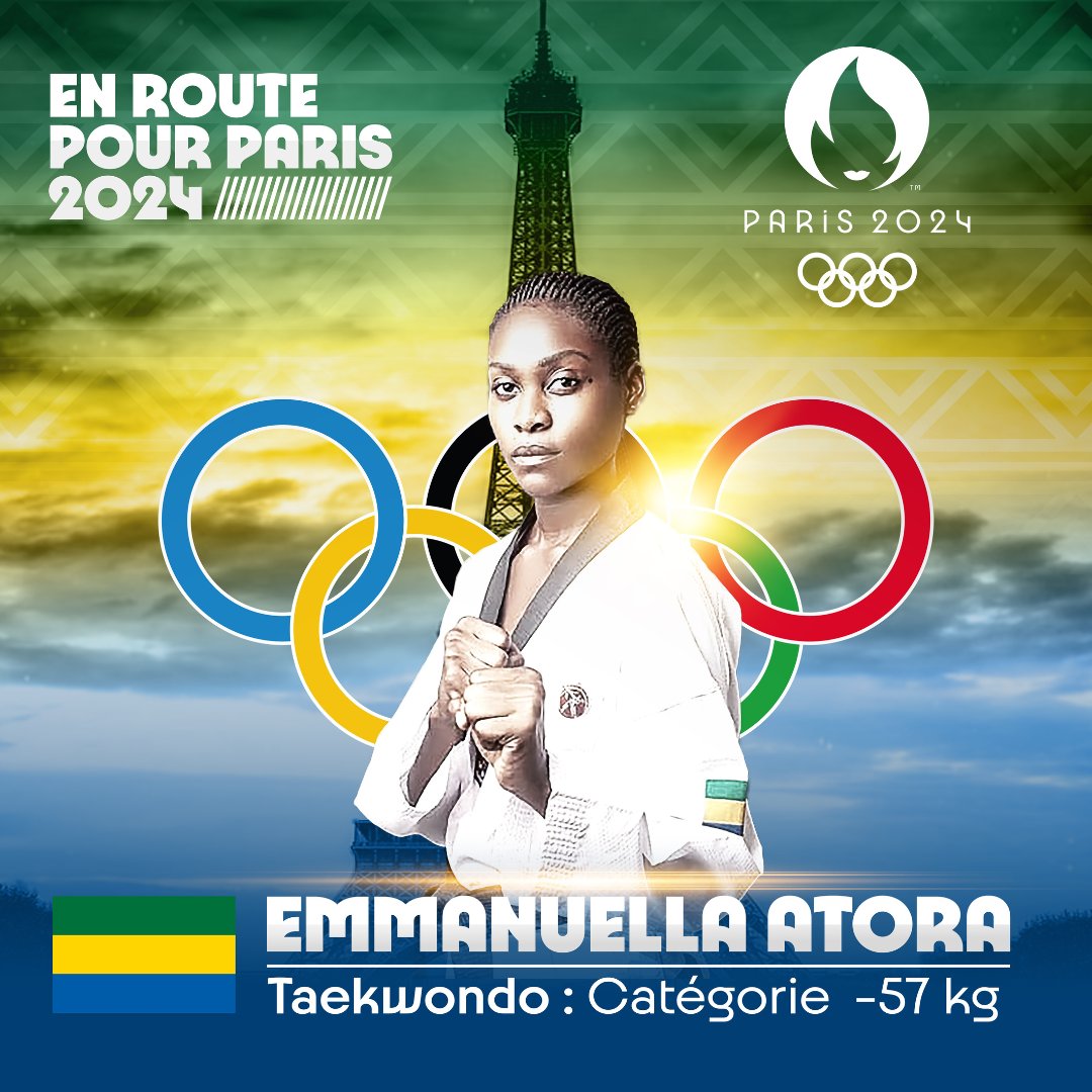 𝗝𝗢 𝗣𝗮𝗿𝗶𝘀 𝟮𝟬𝟮𝟰 : À la découverte d’Emmanuella Atora Eyeghe

« Je ne vais pas à Paris en victime expiatoire. Je vais tout donner pour représenter valablement mon pays, le Gabon. » → zurl.co/zXvU

#LunionGA #Gabon #Paris2024