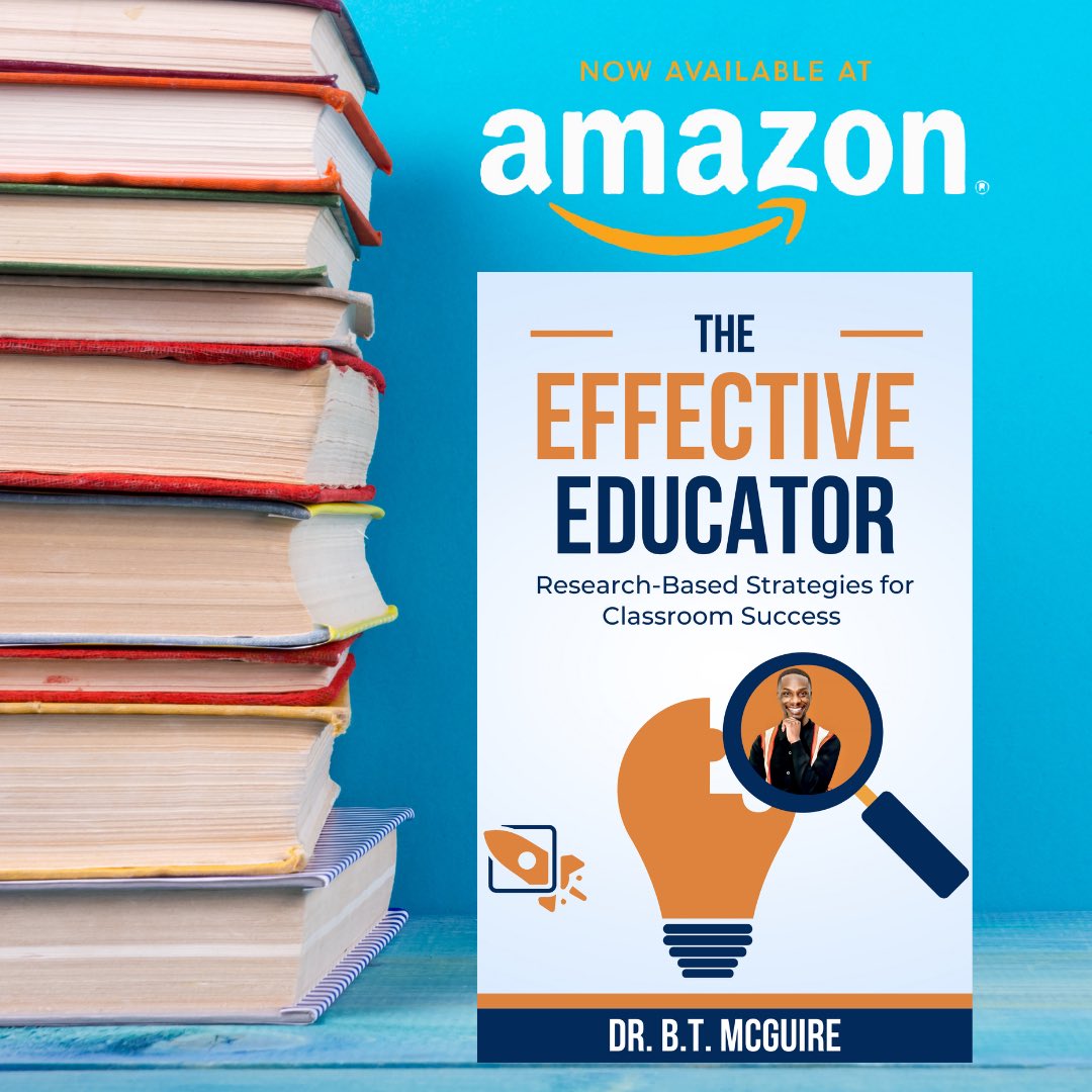 🚀 K-12 educators, this one's for you! Whether you're a first-year teacher or a seasoned pro, The Effective Educator offers research-based strategies to boost teaching effectiveness. Elevate your classroom today! Grab your copy at a.co/d/5na3Ax6. 📚#EducatorEffectiveness