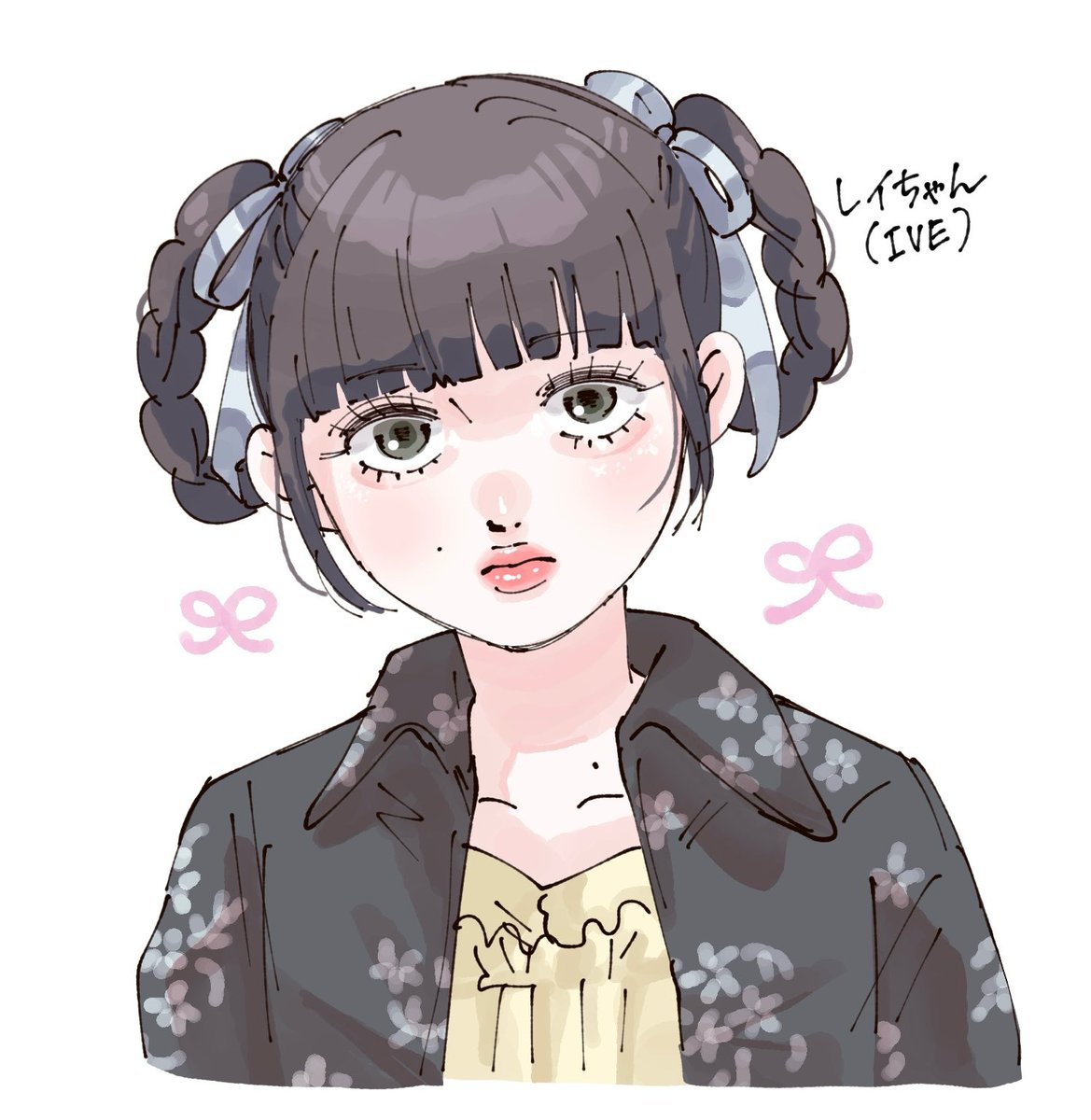 がちゃみ似顔絵 鈴水ひかり 似顔絵 L版サイズ