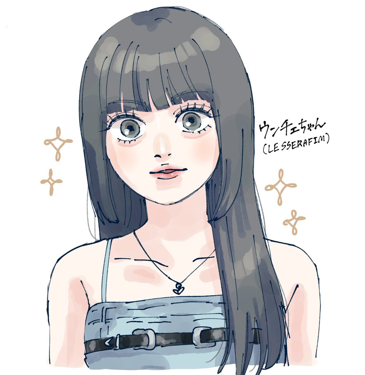 けーぽアイドルの似顔絵