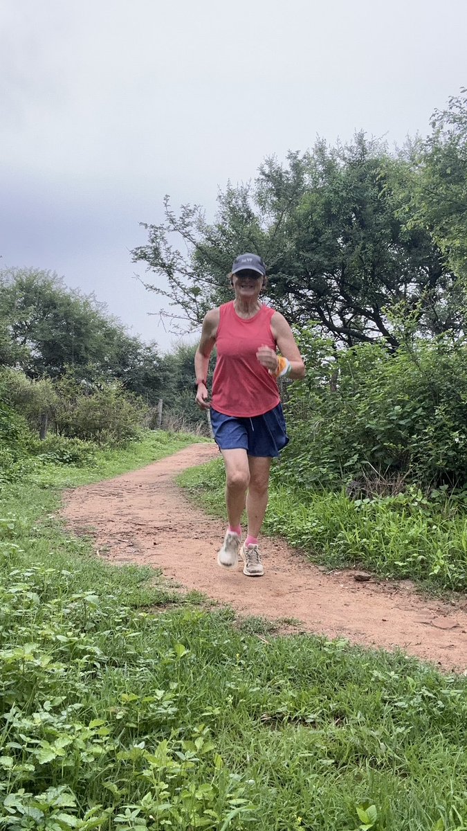 christinedelhi's tweet image. Have you exercised today?

A lovely slow 10k today, getting drenched (&amp;amp; loving it!) and seeing a nilgai and loads of birds - drongos, kites, rufous tree pies &amp;amp; peacocks galore.

Gotta keep my ancient bones moving 😎
#thisis70
#dailyexercise #FitnessGoals 
#india #NewDelhi #runner