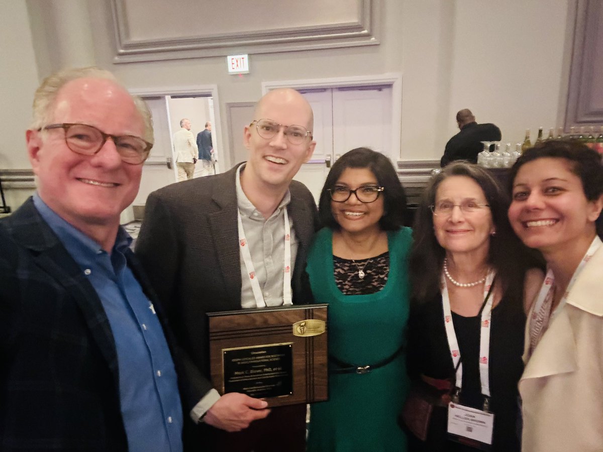 Mark Blaser, PhD (@markcblaser) on Twitter photo It was a thrill to receive the Loscalzo Award from <a href="/CircAHA/">Circulation</a> <a href="/josephahill/">Joseph hill</a> and to finally meet our Circ on the Run pod hosts <a href="/Shirin_Dor/">Shirin Doroudgar</a> & <a href="/SusmitaSahooPhD/">Susmita Sahoo</a> at the #BCVS24 #BCVS2024 awards dinner last night!
Thank you on behalf of the team <a href="/CICSnews/">Brigham and Women’s CICS</a> <a href="/bwhcvls/">Brigham and Women’s Cardiovascular Life Science</a>! It was a thrill to receive the Loscalzo Award from <a href="/CircAHA/">Circulation</a> <a href="/josephahill/">Joseph hill</a> and to finally meet our Circ on the Run pod hosts <a href="/Shirin_Dor/">Shirin Doroudgar</a> & <a href="/SusmitaSahooPhD/">Susmita Sahoo</a> at the #BCVS24 #BCVS2024 awards dinner last night!
Thank you on behalf of the team <a href="/CICSnews/">Brigham and Women’s CICS</a> <a href="/bwhcvls/">Brigham and Women’s Cardiovascular Life Science</a>!