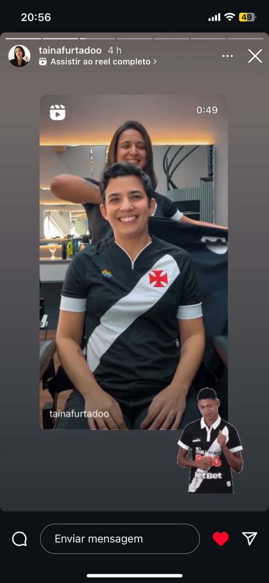 midiavascaina's tweet image. 💢| Rapaziada, a Tainá, uma barbeira e cabeleleira vascaína de Aracaju postou vídeo com camisa do Vasco e começou a perder seguidor por causa disso.

Vamos dar uma moral pra ela pro trabalho dela seguindo no Instagram? 

JUNTOS SOMOS MAIS FORTES 💢

instagram.com/tainafurtadoo?…